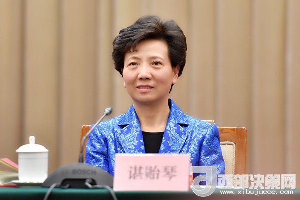 全國人大代表、貴州省委副書記、省長諶貽琴發(fā)言